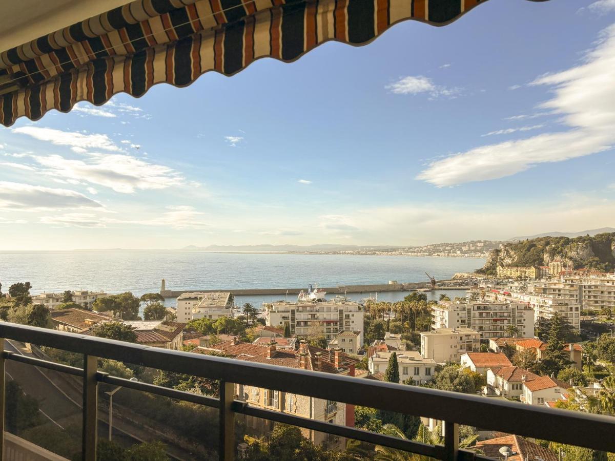 Lejlighed Le Baccarat - Wifi, Ac, Vue Mer, 4 Pers Nice